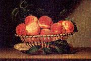 Bowl of Peaches Raphael